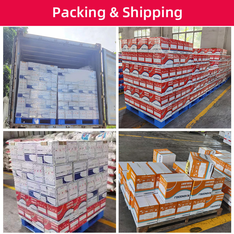 درزگیر ساختمانی پلی اورتان انعطاف پذیر سفارشی با رنگ خاکستری مشکی شفاف