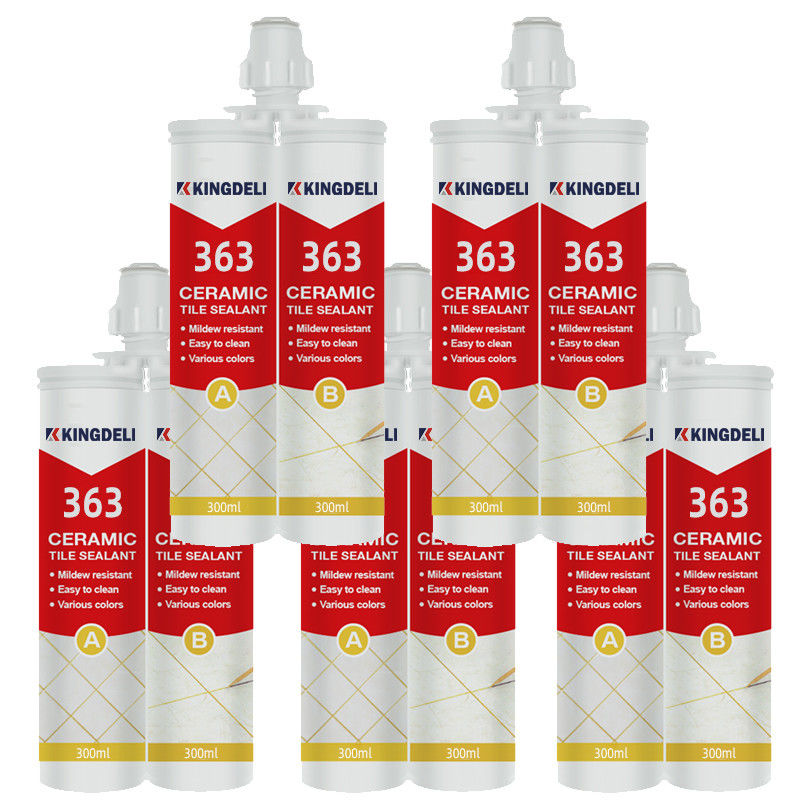 Gold Glitter دو قسمتی اپوکسی سیلر Caulk Caldew Proof برای پر کردن شکاف کاشی