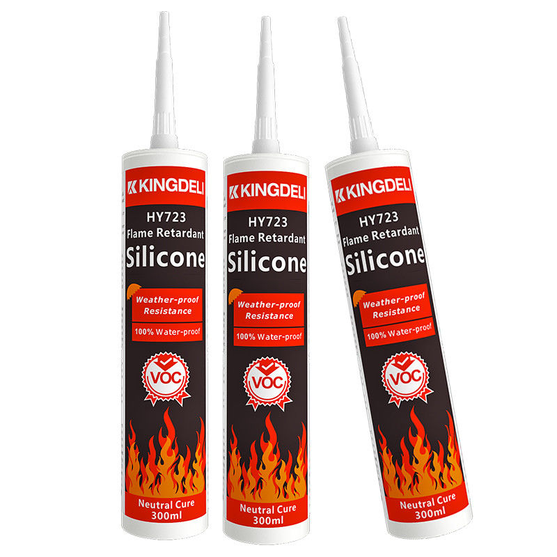 مقاومت در برابر آب و هوا GP Caulking Neutral Silicone Sealant 300ml رنگ سفید